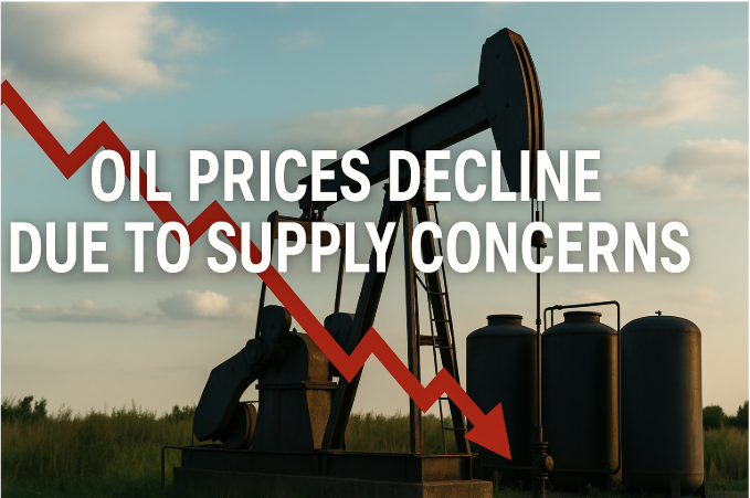 Oil Prices Decline Due to Supply Concerns: A Global Shift in Energy Markets